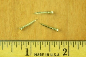 Brass Clinching Nails - Shoe Repair - Brass Tacks – D. B. Gurney Company