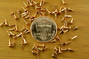 1 oz. COPPER Shaker Box Tacks (1/2 oz. pkg)