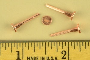 5/8 COPPER Clout Nails  (1 lb.)
