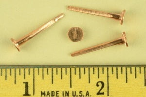 6/8 COPPER Clout Nails  (1 lb.)