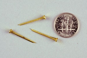 6 oz. BRASS Hand Shoe Tacks (1 lb.)