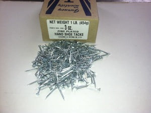 3 oz. Zinc Plated Hand Shoe Tacks  (1 lb.)