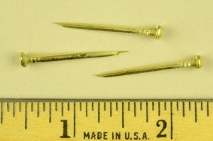 8/8 BRASS Soling Nails (1 lb.)