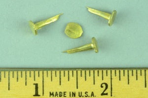 4 oz. Brass-Plated Trunk Tacks #8 (1/2 lb.)
