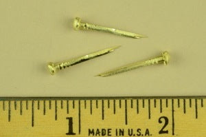 6/8 BRASS Soling Nails (1 lb.)