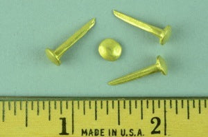 10 oz. Brass-Plated Trunk Tacks #7 (1/2 lb.)