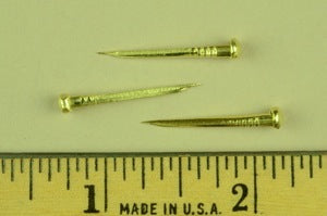 7/8 BRASS Soling Nails (1 lb.)