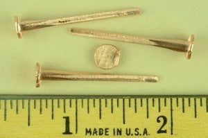 10/8 COPPER Clout Nails  (1 lb.)