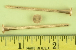 15/8 COPPER Clout Nails (1 lb.)