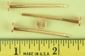 12/8 COPPER Clout Nails  (1 lb.)
